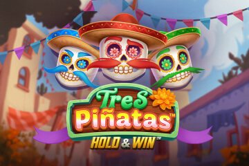 Tres Pinatas Hold & Win